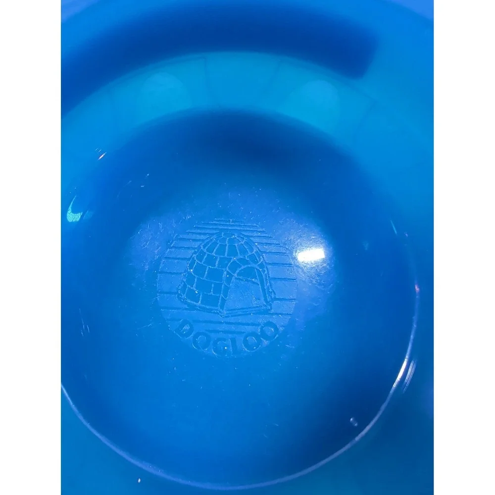 Dogloo Signature Series Crock Pet Bowls Small Purple & Mini Blue‎ Set of 2 USA
